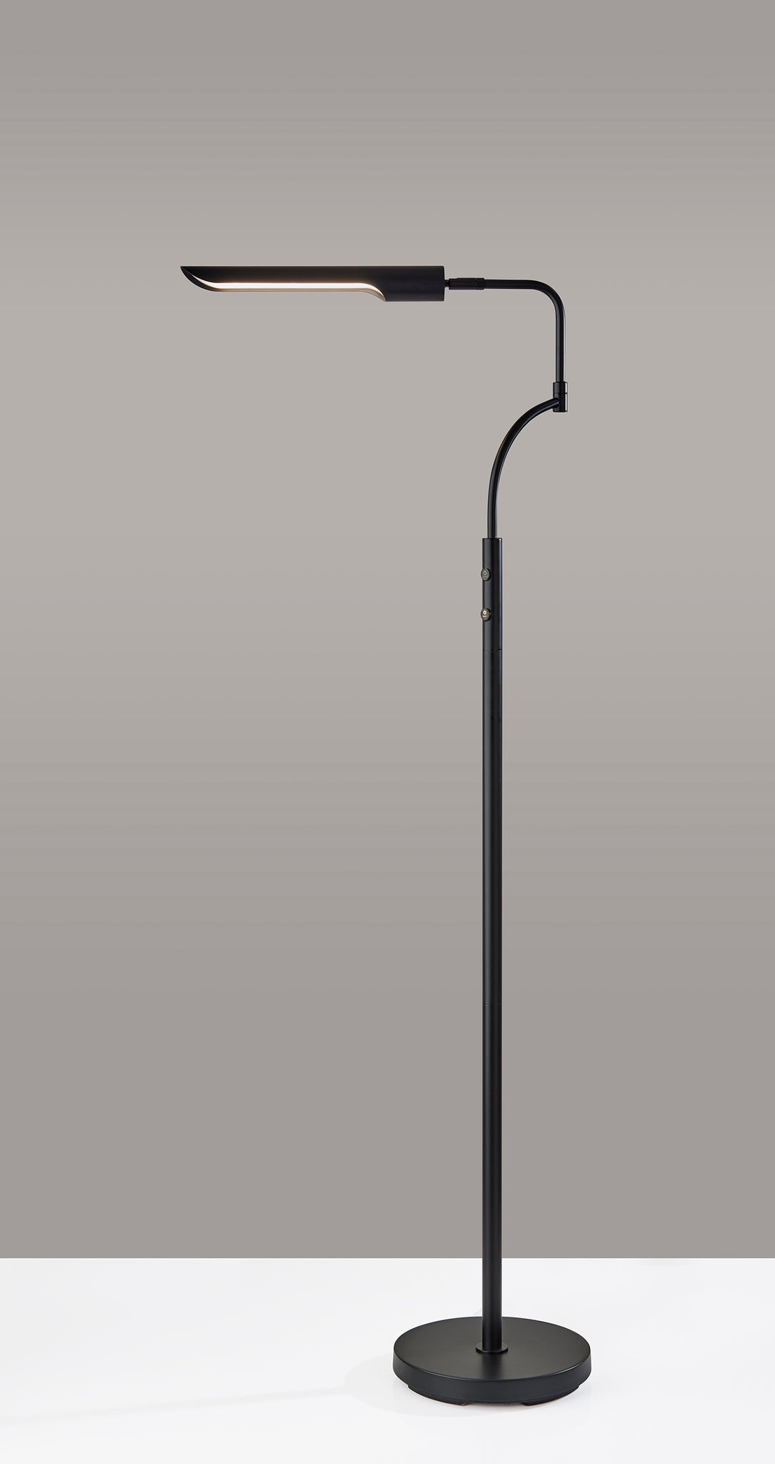 Julie Zane LED Floor Lamp w. Smart Switch-Black