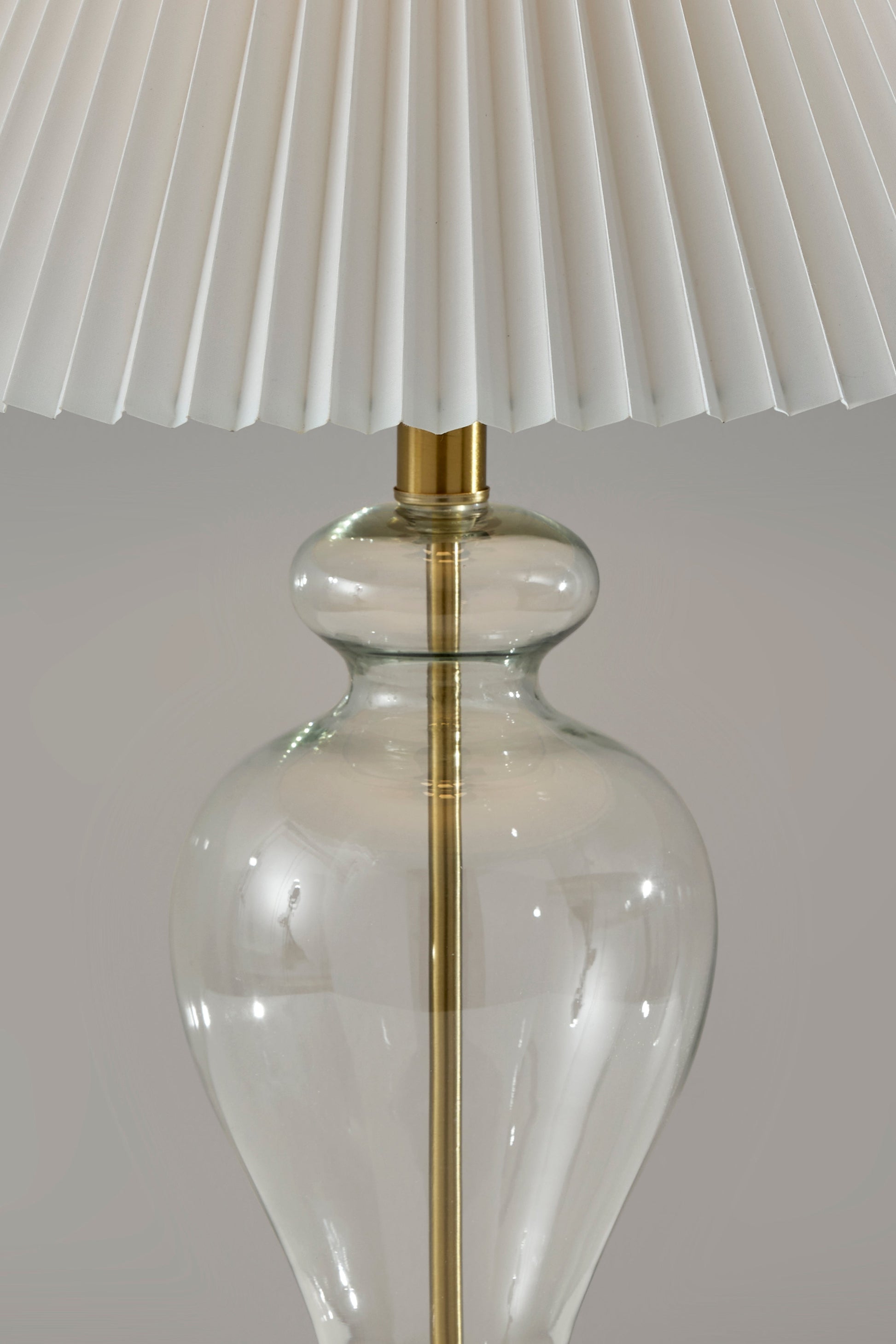 Kenneth Table Lamp-Pleated Shade
