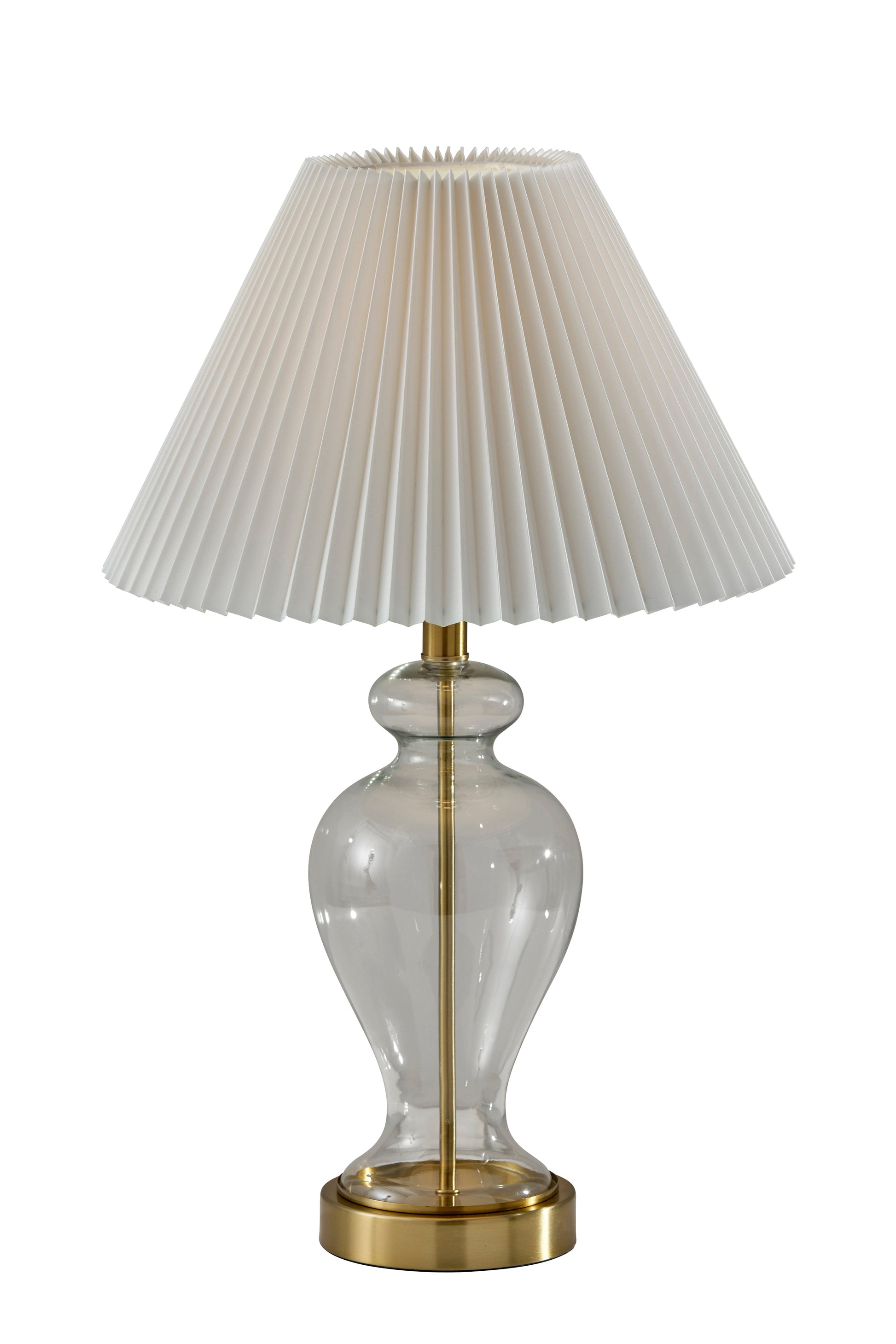 Kenneth Table Lamp-Pleated Shade