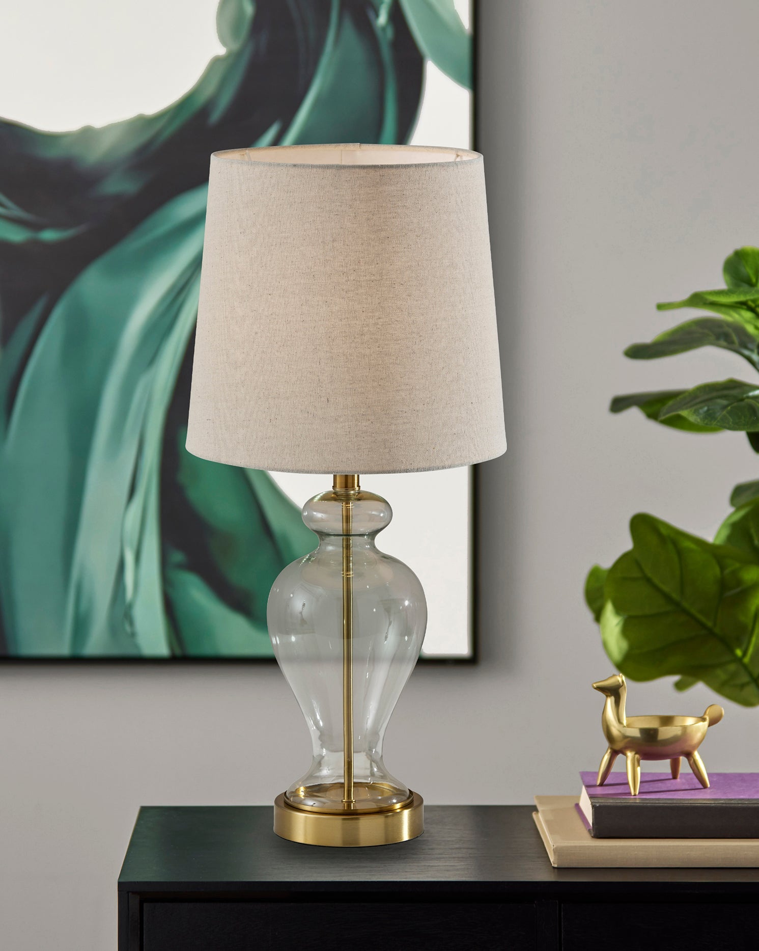 Kenneth Table Lamp-Pleated Shade