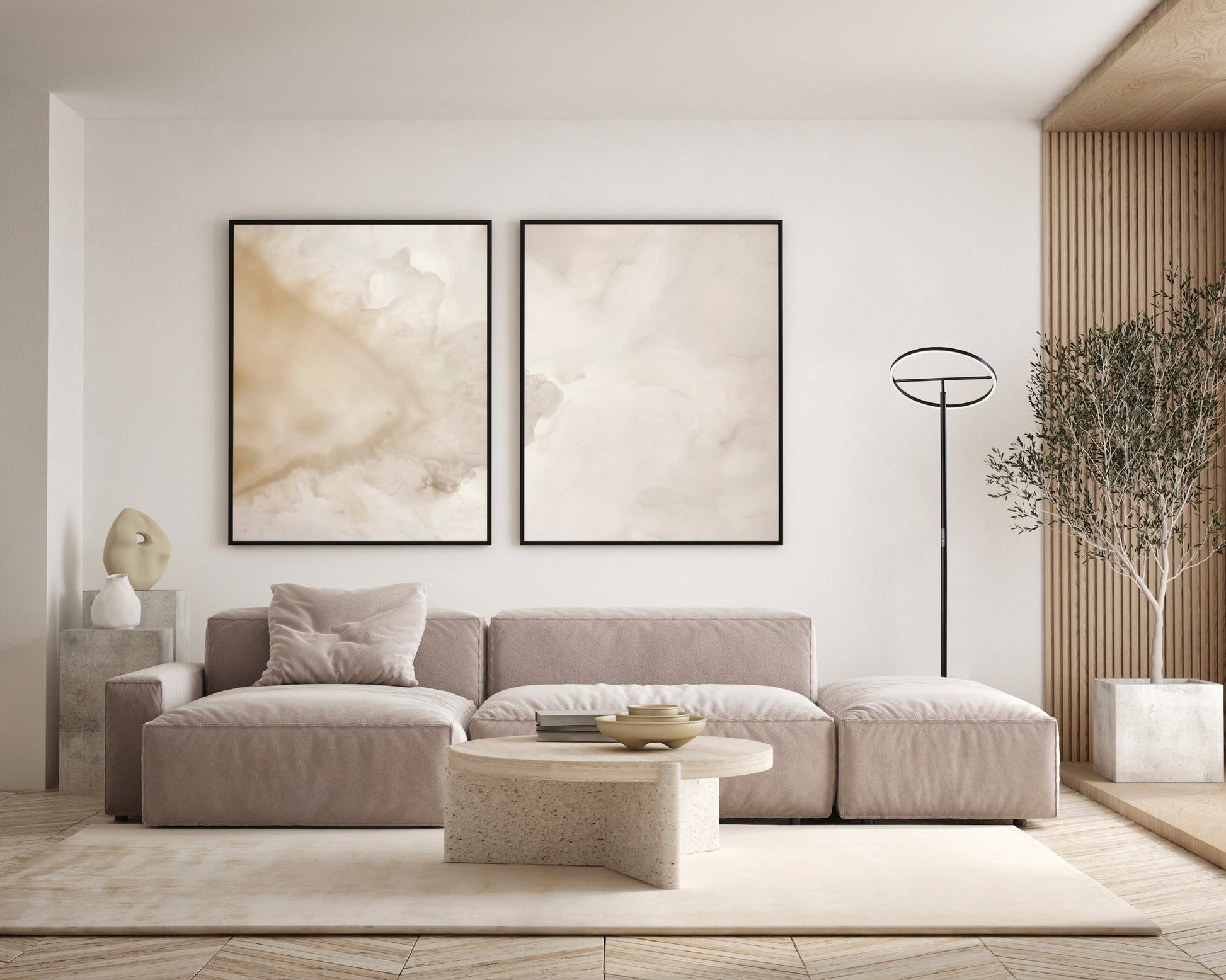 Kimberly Falcon LED Floor Lamp w. Smart Switch