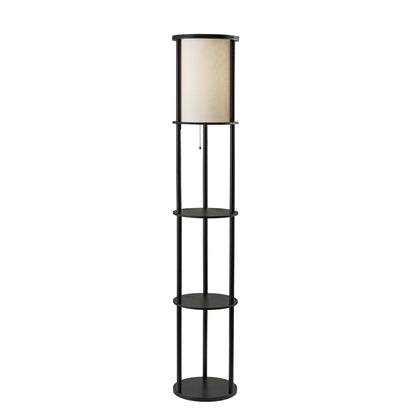 Oswald Round Shelf Floor Lamp