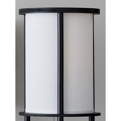 Oswald Round Shelf Floor Lamp