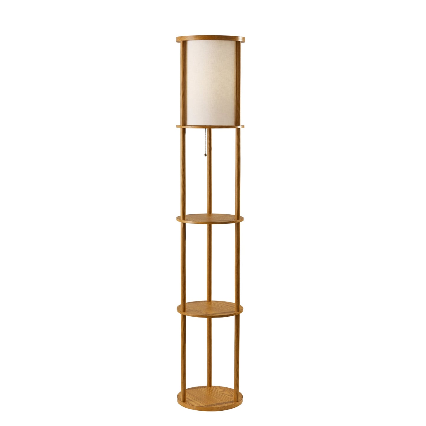 Oswald Round Shelf Floor Lamp