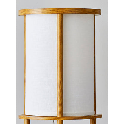 Oswald Round Shelf Floor Lamp