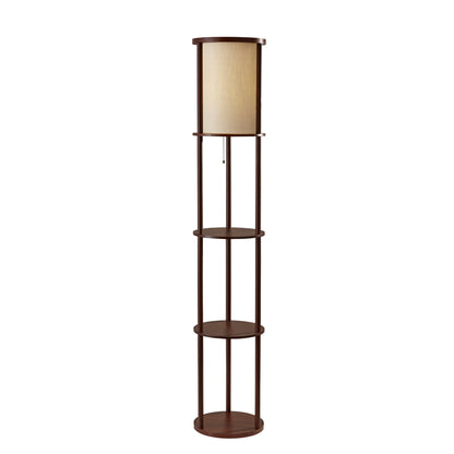 Oswald Round Shelf Floor Lamp