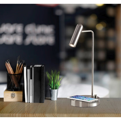 Ava Wireless Charging Desk Lamp