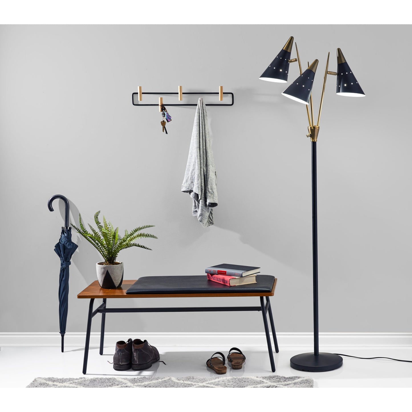 Jovie 3-Arm Floor Lamp