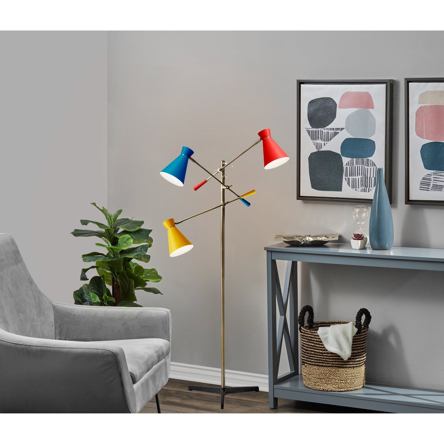 Garret 3-Arm Floor Lamp