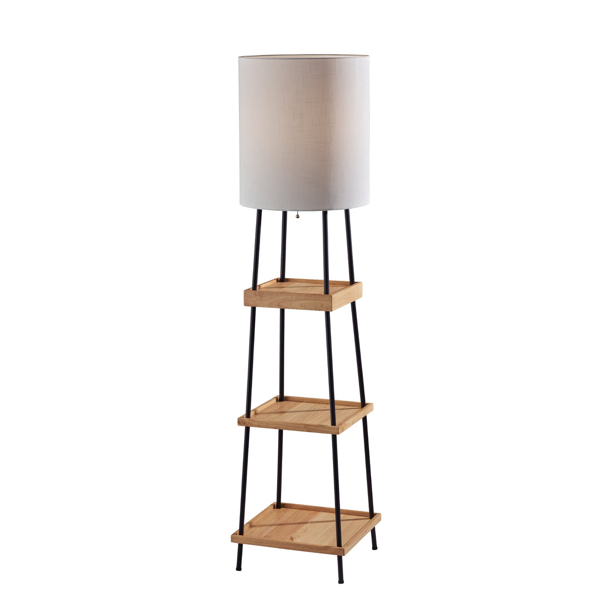 Cypress Wireless Charging Shelf Floor Lamp