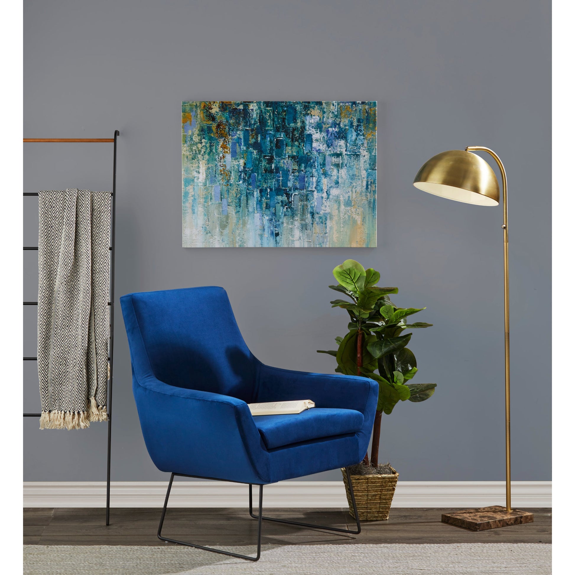 Olive Floor Lamp