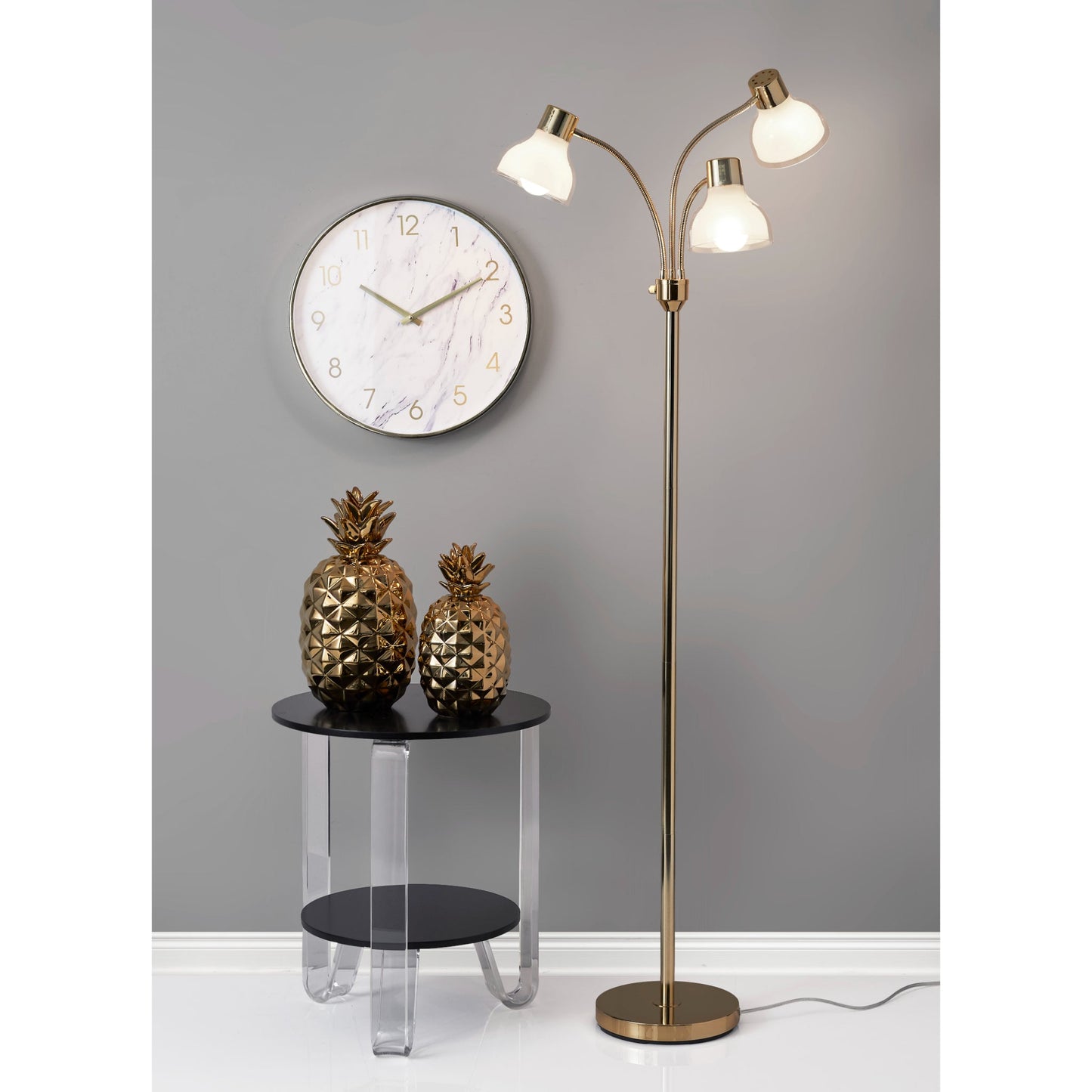 Leslie 3-Arm Floor Lamp