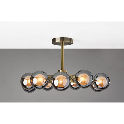 Briar LED Flush Mount Chandelier