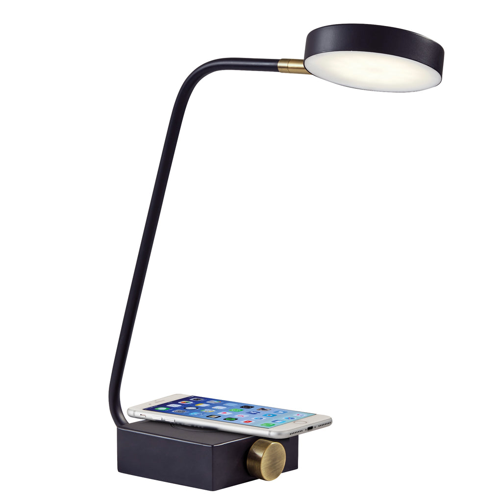 Joseph Wireless Charging LED Desk Lamp