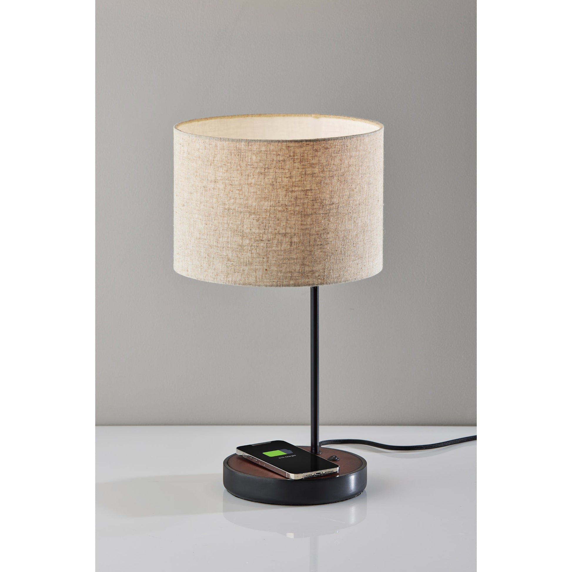 Saxon Wireless Charging Table Lamp