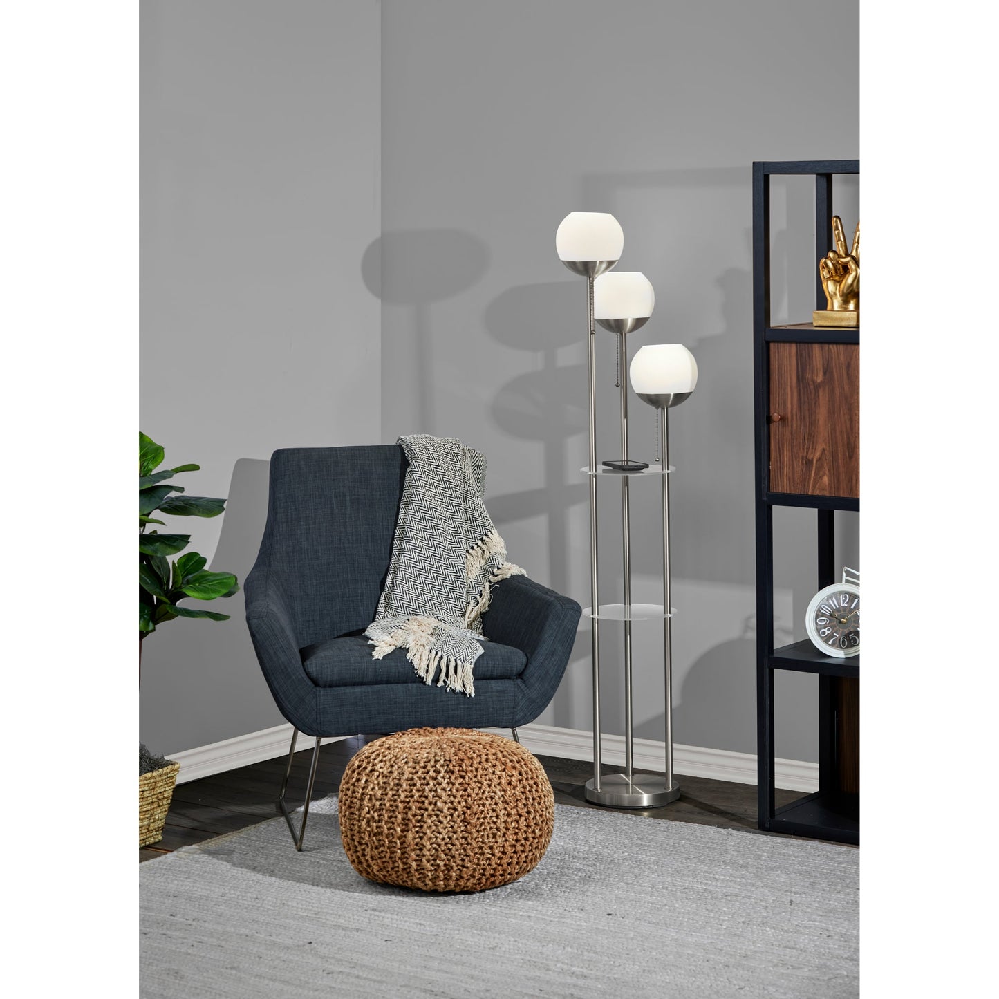 Mia Shelf Floor Lamp