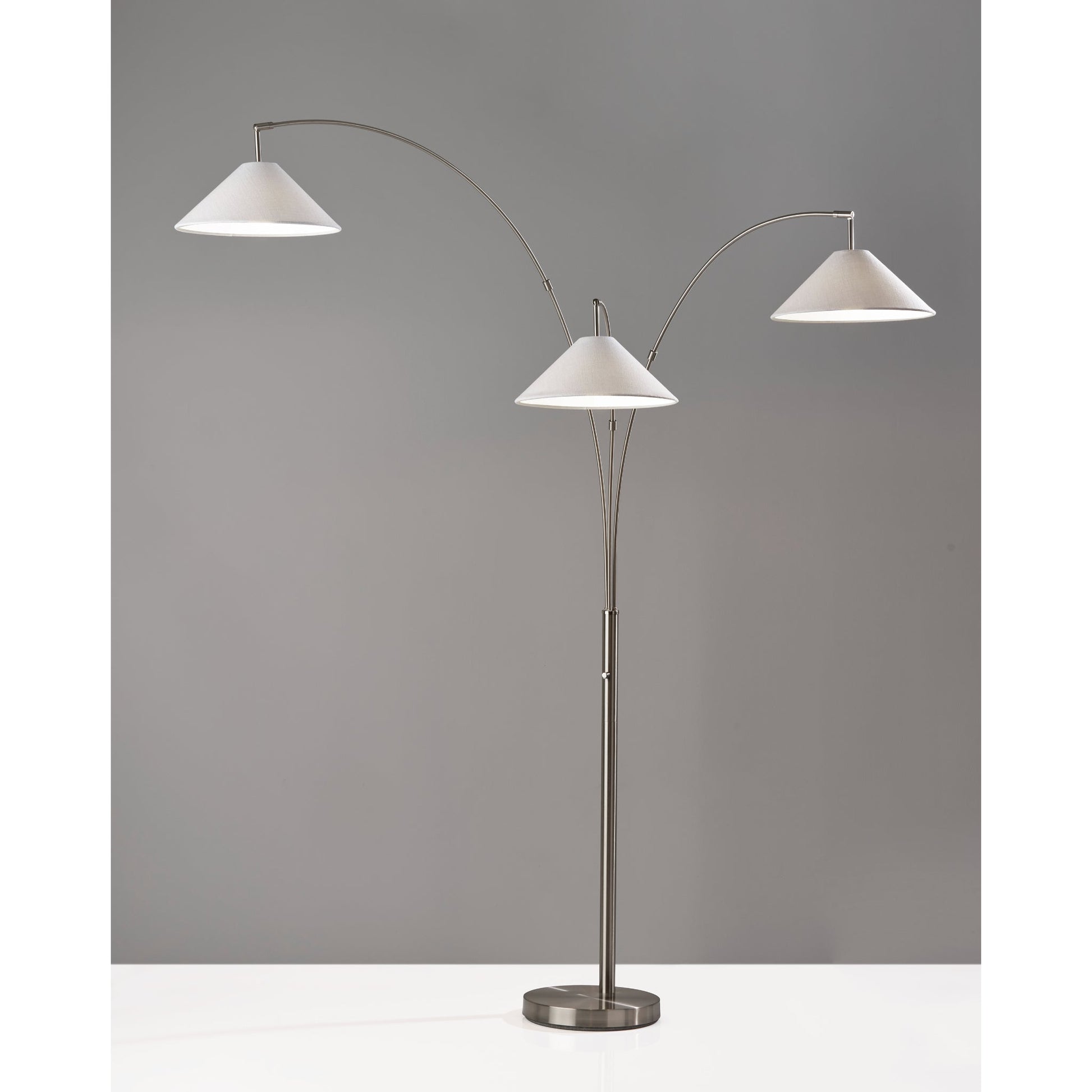 Peyton 3-Arm Arc Lamp