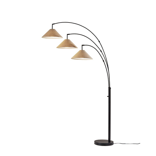 Peyton 3-Arm Arc Lamp