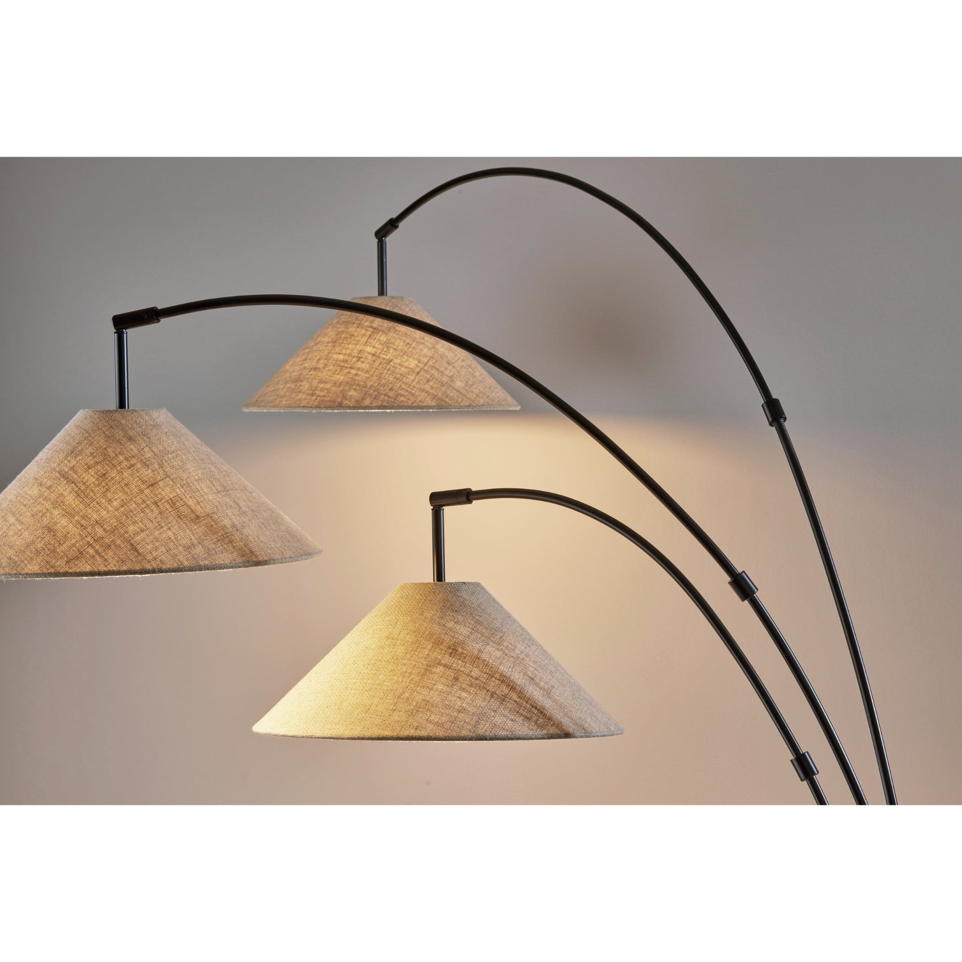 Peyton 3-Arm Arc Lamp