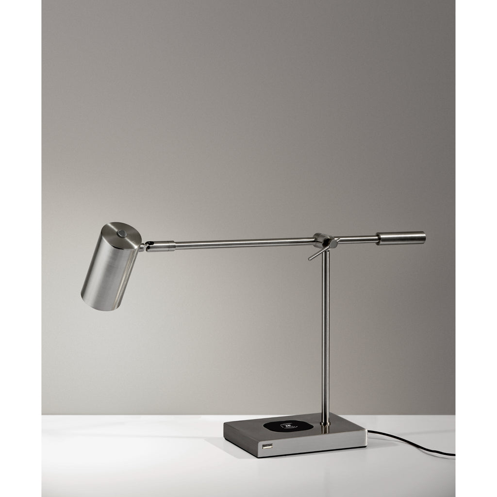 Wilson Wireless Charging LED Desk Lamp