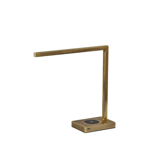 Moore Wireless Charging LED Desk Lamp