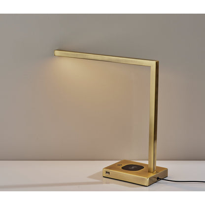 Moore Wireless Charging LED Desk Lamp