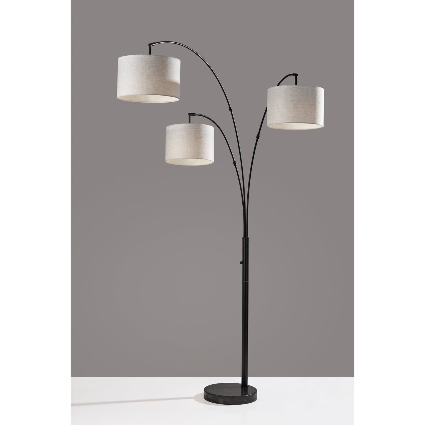 Stewart 3-Arm Arc Lamp