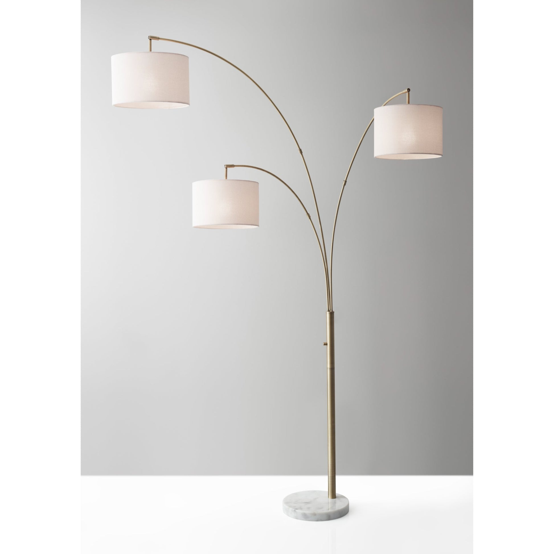 Stewart 3-Arm Arc Lamp