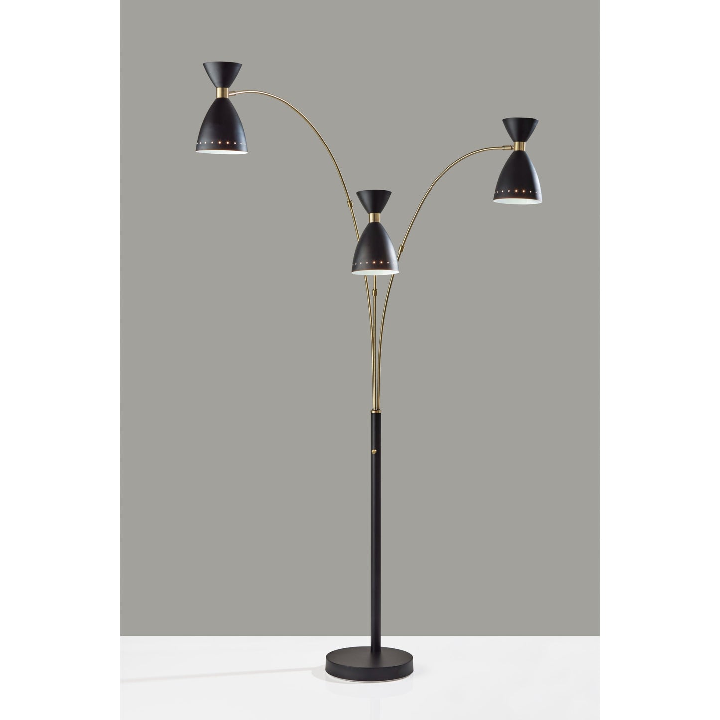 Ellington 3-Arm Arc Lamp