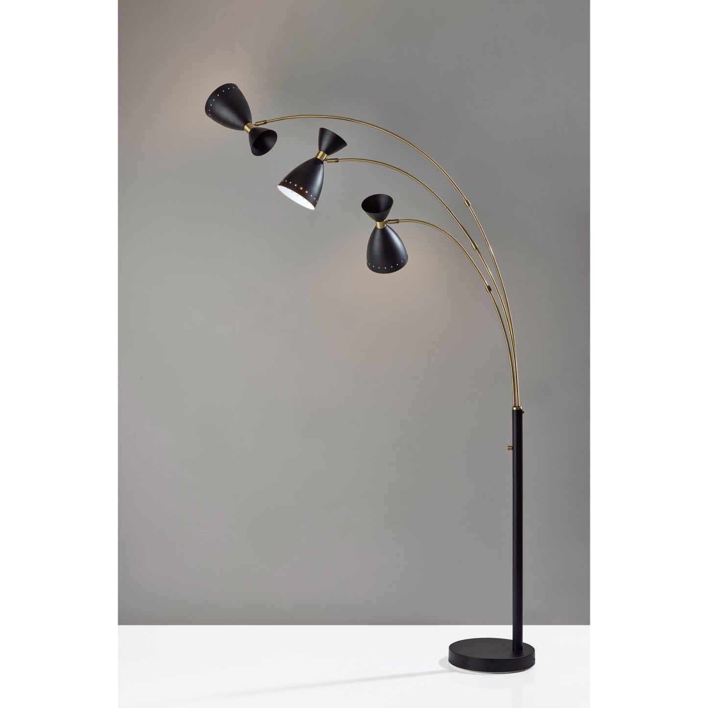 Ellington 3-Arm Arc Lamp