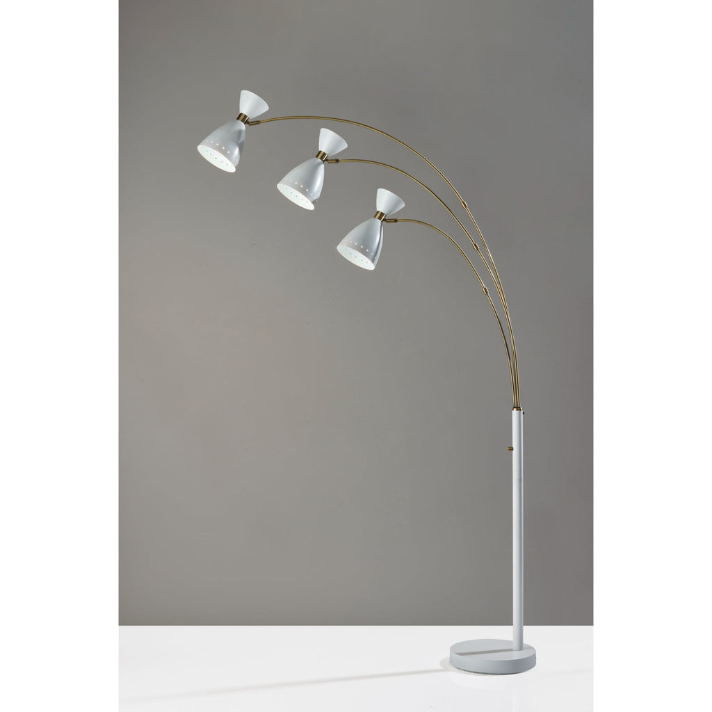 Ellington 3-Arm Arc Lamp