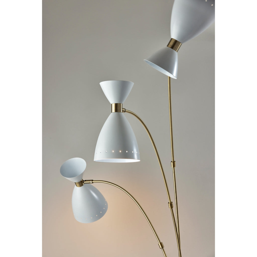 Ellington 3-Arm Arc Lamp