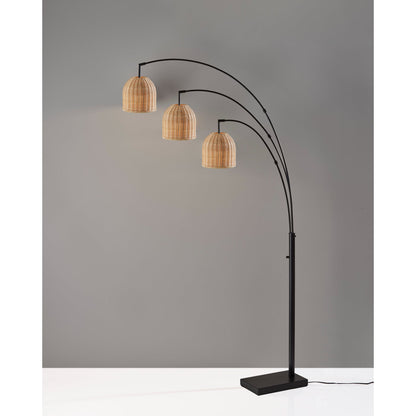 Belize 3-Arm Arc Lamp