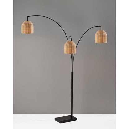 Belize 3-Arm Arc Lamp