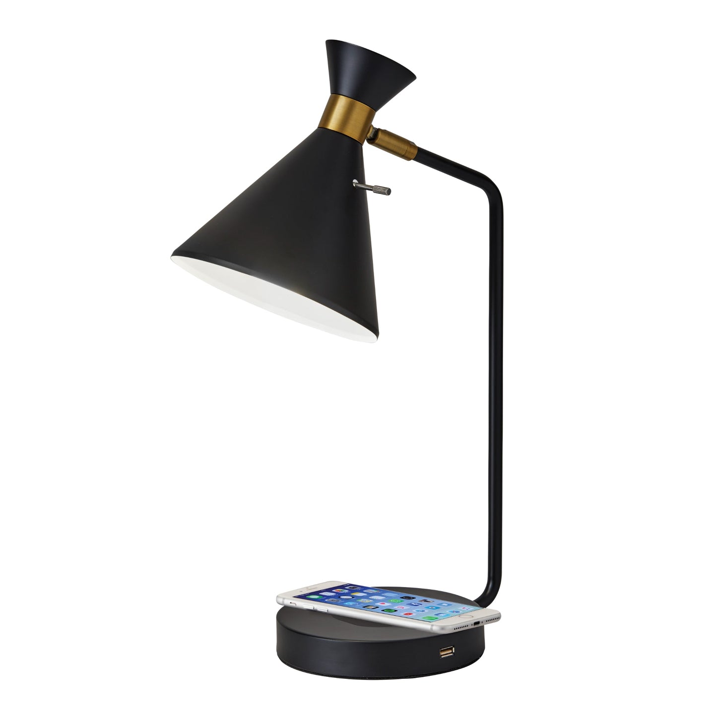 Cooper Wireless Charging Desk Lamp