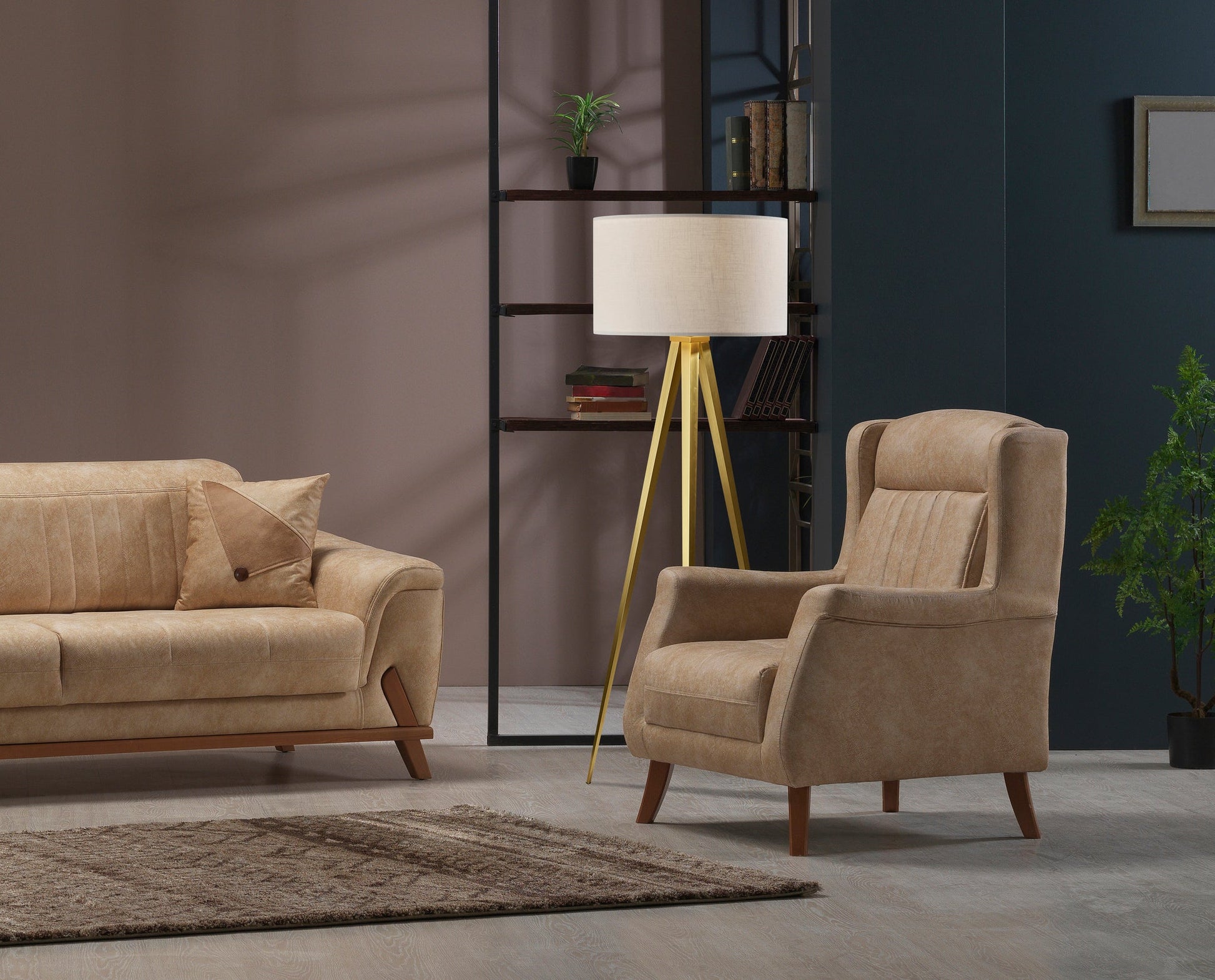 Yvonne Director Floor Lamp