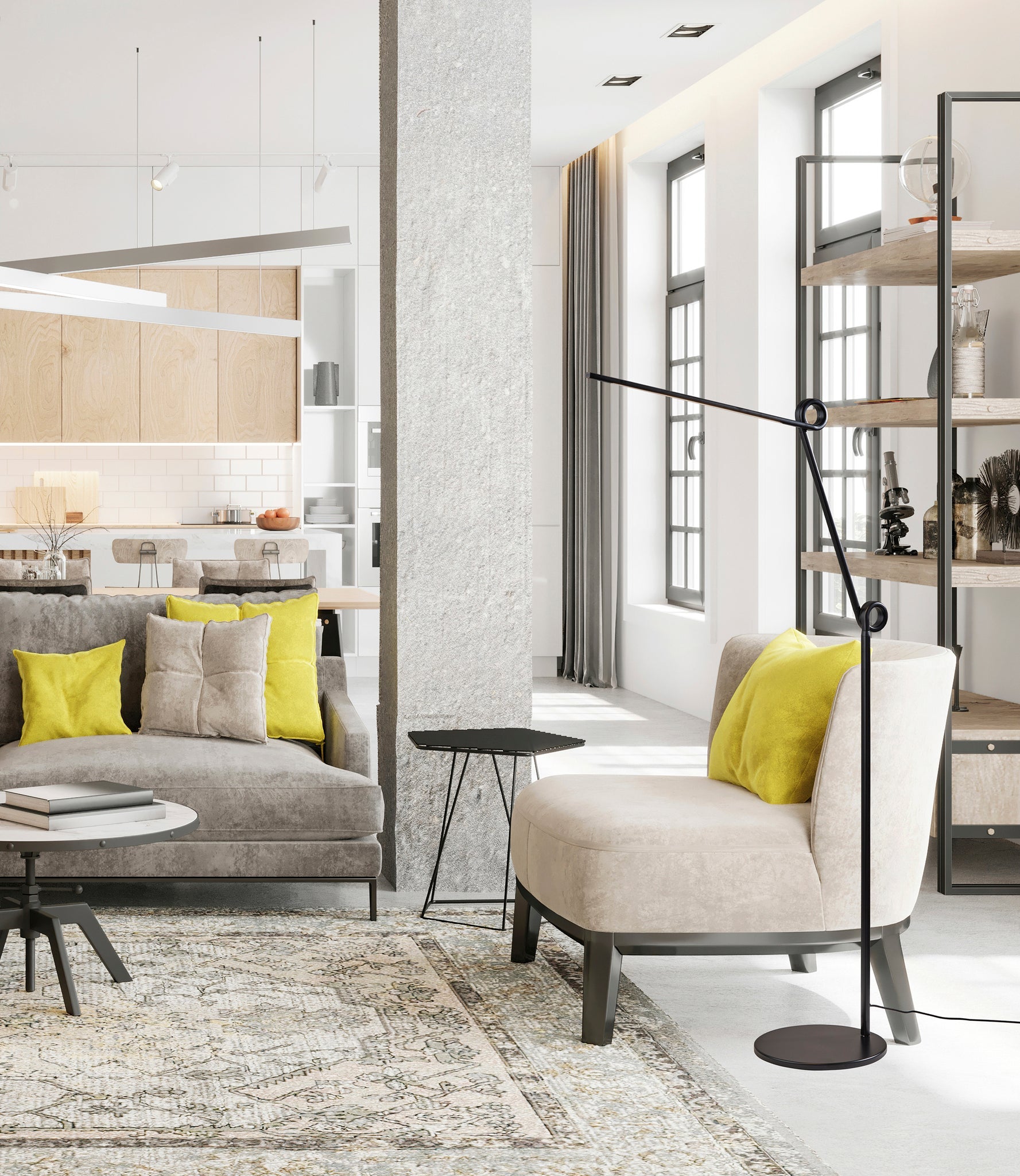 Danielle Knot LED Floor Lamp