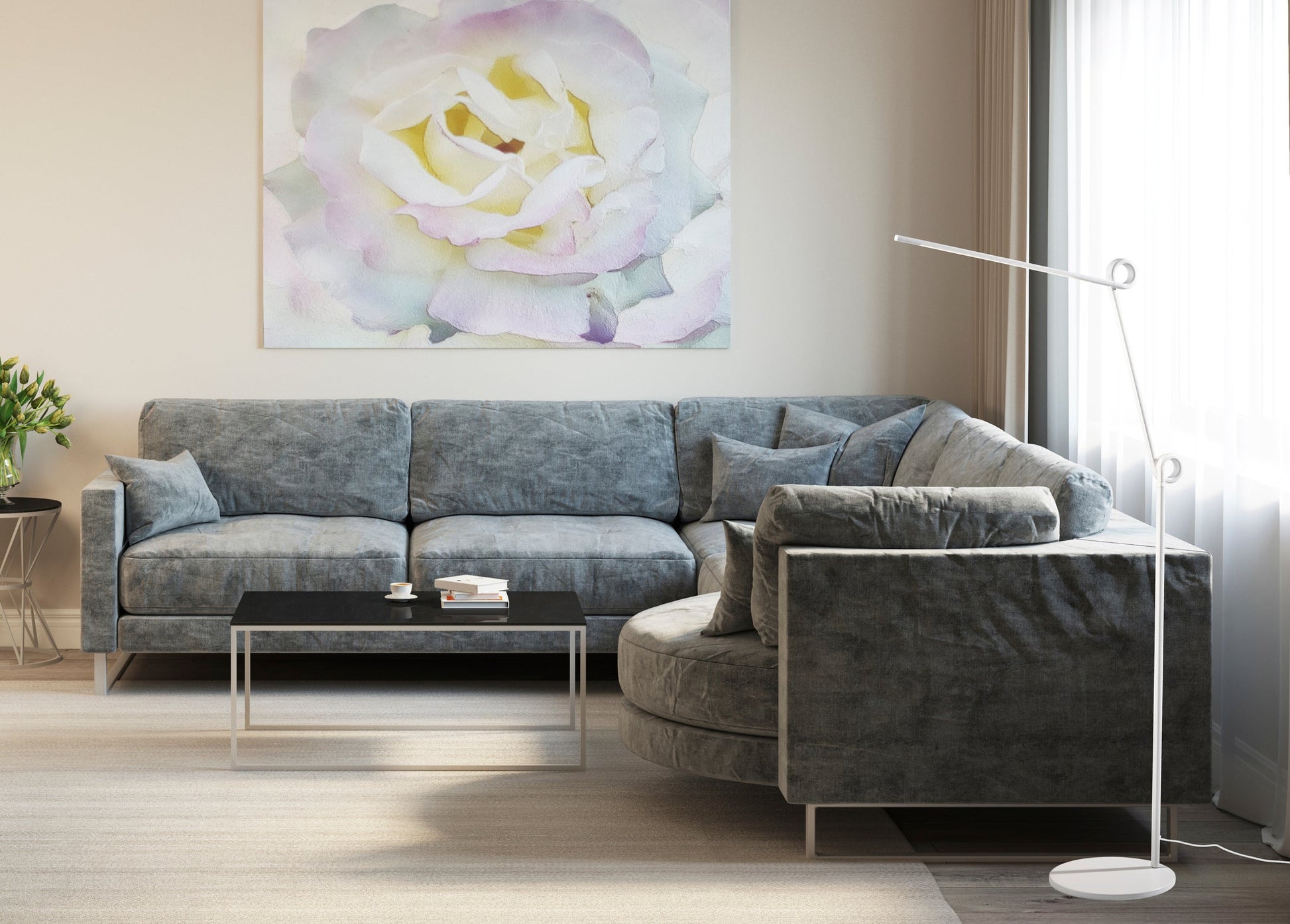 Danielle Knot LED Floor Lamp