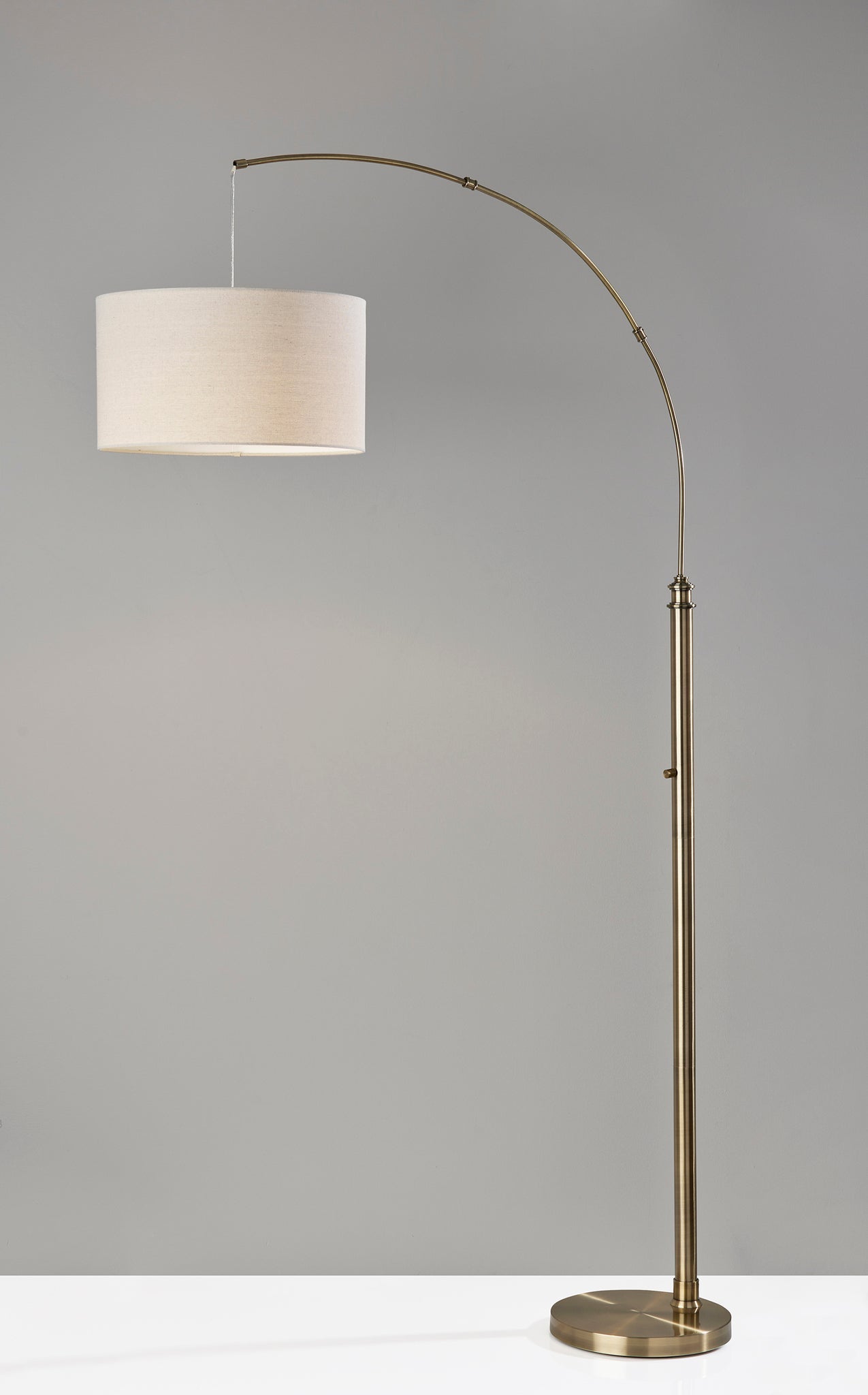 Phyllis Barton Arc Lamp-Antique Brass