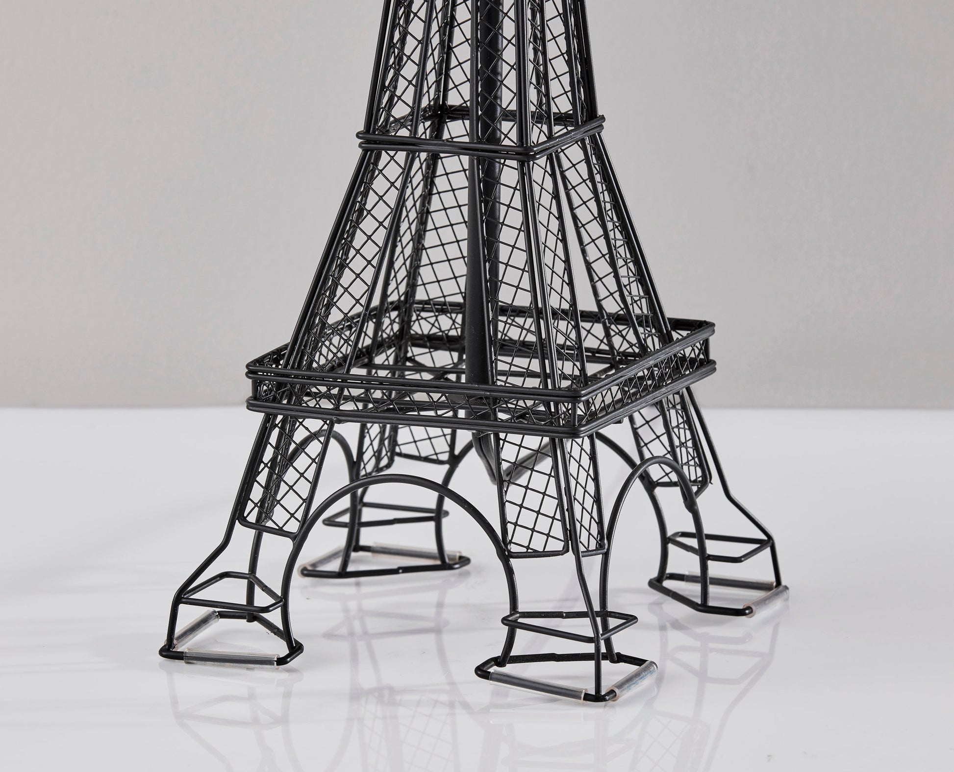 Kayla Tower Table Lamp-Blue Shade